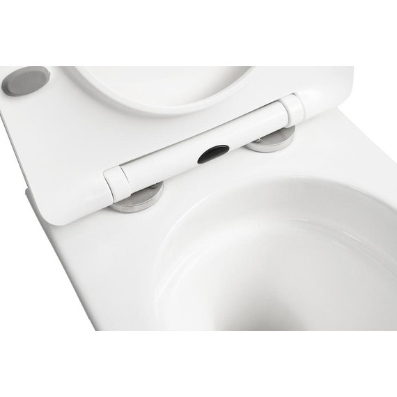 Унитаз подвесной безободковый AN Atria с крышкой микролифт (система смыва Торнадо) фото 10