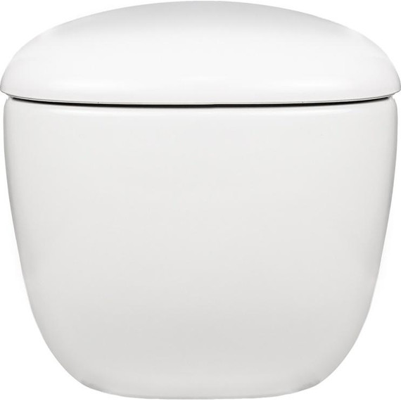 Унитаз подвесной безободковый AN Solana с крышкой микролифт (система смыва Торнадо) фото 4