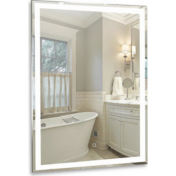 Зеркало для ванной комнаты AN Фанк 60 см фото 2