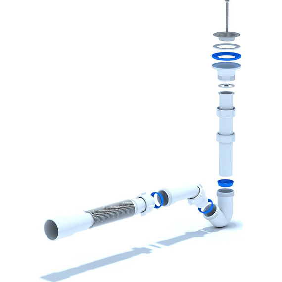 Сифон для биде Ани Пласт BD1016 фото 2