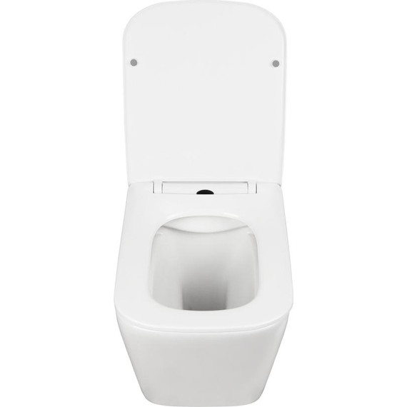 Унитаз подвесной безободковый AN Iron с крышкой микролифт - 6 Унитаз подвесной безободковый AN Iron с крышкой микролифт фото 6