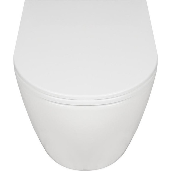 Унитаз подвесной безободковый AN Sky с крышкой микролифт фото 4