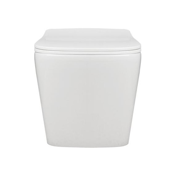 Инсталляция с подвесным безободковым унитазом AN Iron сиденье микролифт, крепление фото 5