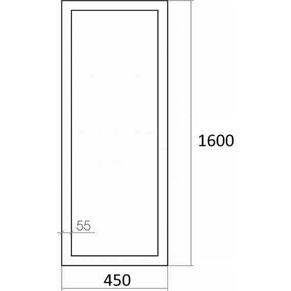 Зеркало для ванной комнаты AN Канкан 45 см фото 10