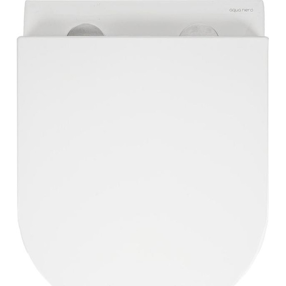 Унитаз подвесной безободковый AN Sky с крышкой микролифт фото 5