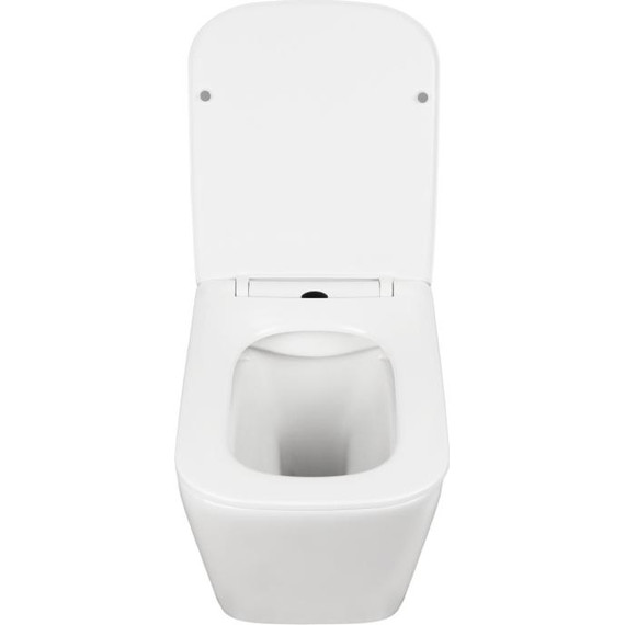 Инсталляция с подвесным безободковым унитазом AN Iron сиденье микролифт, крепление фото 7