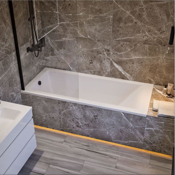 Ванна каменная Sole Mediana ТМ 150x70 см фото 3