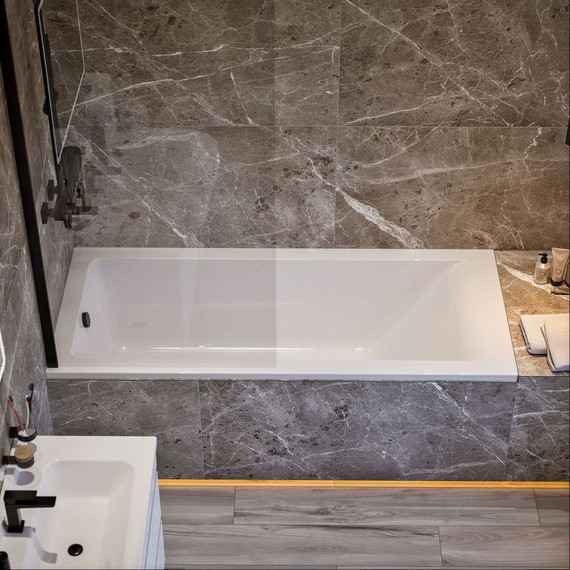 Ванна каменная Sole Mediana ТМ 150x70 см фото 5