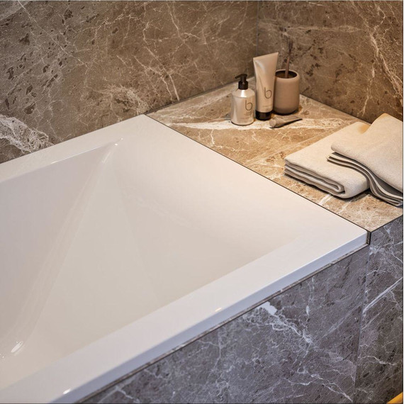 Ванна каменная Sole Mediana ТМ 150x70 см фото 6