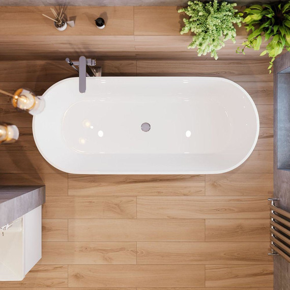 Ванна каменная Sole Zeta ТМ 170x80 см фото 3