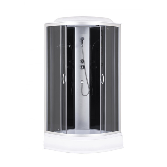 Душевая кабина Taliente 90x90 см TA-9091G, хром/тонированное фото 