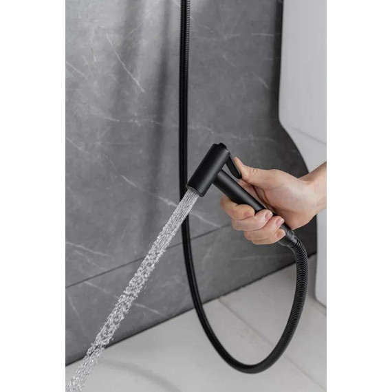 Набор для гигиенического душа Allen Brau Priority 5.31005-31 (со скрытой частью) чёрный матовый - 11 Набор для гигиенического душа Allen Brau Priority 5.31005-31 (со скрытой частью) чёрный матовый фото 11