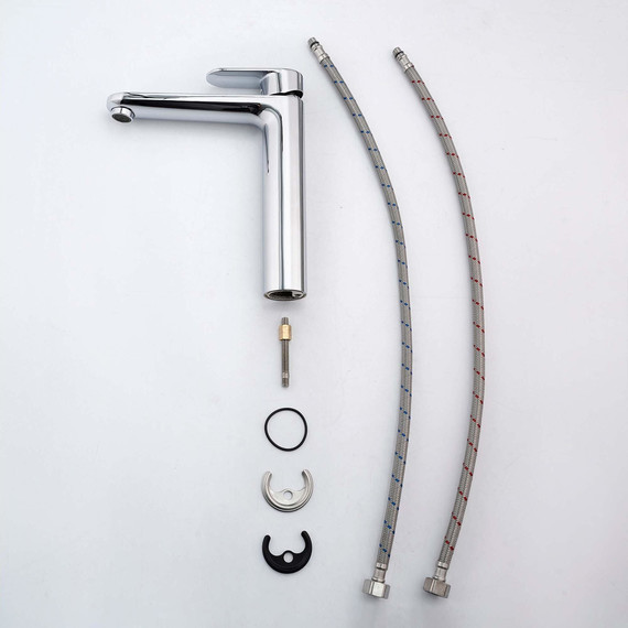 Смеситель для раковины высокий Aquatek Ника AQ1804CR - 7 Смеситель для раковины высокий Aquatek Ника AQ1804CR фото 7