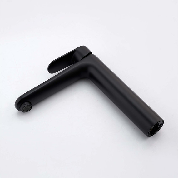 Смеситель для раковины высокий Aquatek Ника AQ1804MB, чёрный матовый - 2 Смеситель для раковины высокий Aquatek Ника AQ1804MB, чёрный матовый фото 2