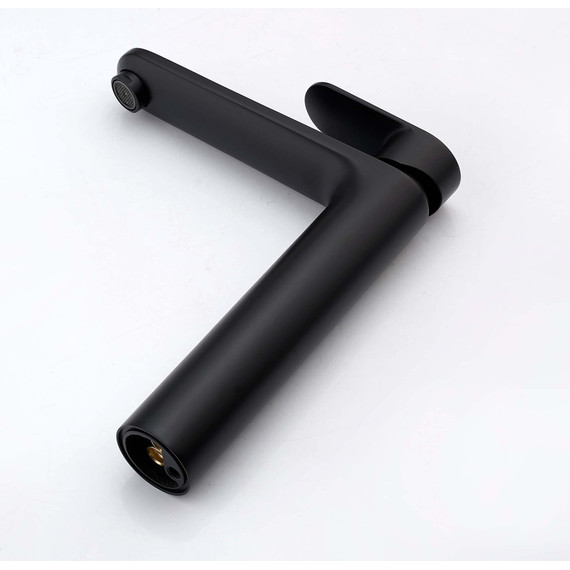 Смеситель для раковины высокий Aquatek Ника AQ1804MB, чёрный матовый - 4 Смеситель для раковины высокий Aquatek Ника AQ1804MB, чёрный матовый фото 4