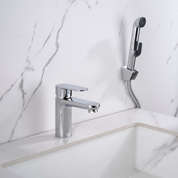 Смеситель для раковины с лейкой для биде Aquatek Ника AQ1812CR - 5 Смеситель для раковины с лейкой для биде Aquatek Ника AQ1812CR фото 5