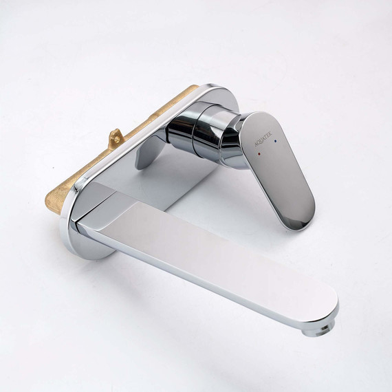 Смеситель для раковины настенный Aquatek Ника AQ1813CR фото 4