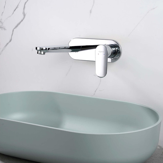 Смеситель для раковины настенный Aquatek Ника AQ1813CR фото 5