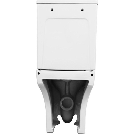 Унитаз-компакт безободковый Azario Milagro AZ-8502 с крышкой микролифт (система смыва Торнадо) фото 13