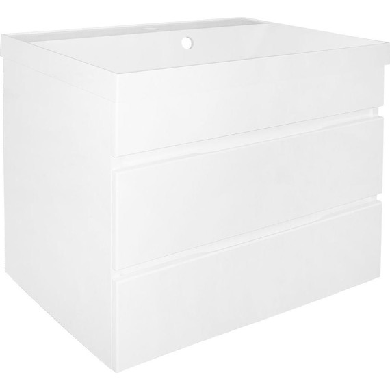 Тумба подвесная с раковиной Azario Эстима 60/2 60 см CS00094582 - 4 Тумба подвесная с раковиной Azario Эстима 60/2 60 см CS00094582 фото 4