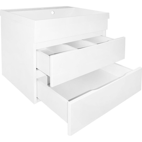 Тумба подвесная с раковиной Azario Эстима 60/2 60 см CS00094582 - 5 Тумба подвесная с раковиной Azario Эстима 60/2 60 см CS00094582 фото 5