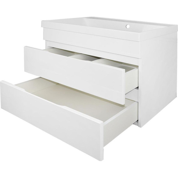 Тумба подвесная с раковиной Azario Эстима 70/2 70 см CS00094583 - 4 Тумба подвесная с раковиной Azario Эстима 70/2 70 см CS00094583 фото 4