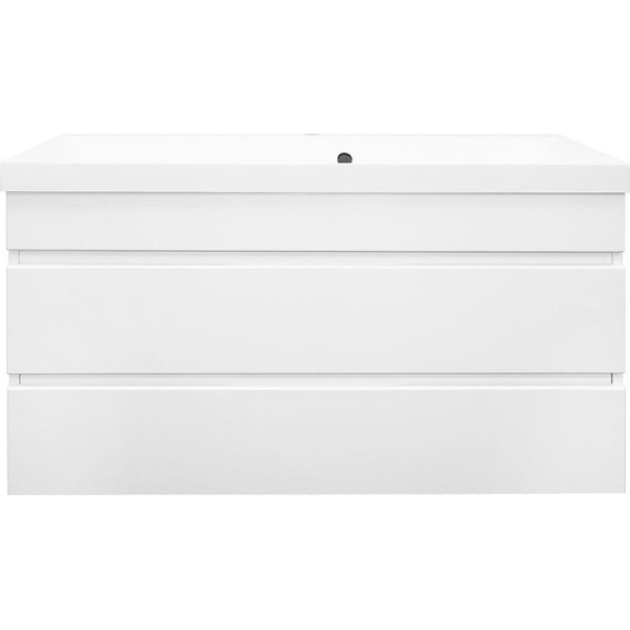 Тумба подвесная с раковиной Azario Эстима 100/2 100 см CS00094585 - 4 Тумба подвесная с раковиной Azario Эстима 100/2 100 см CS00094585 фото 4