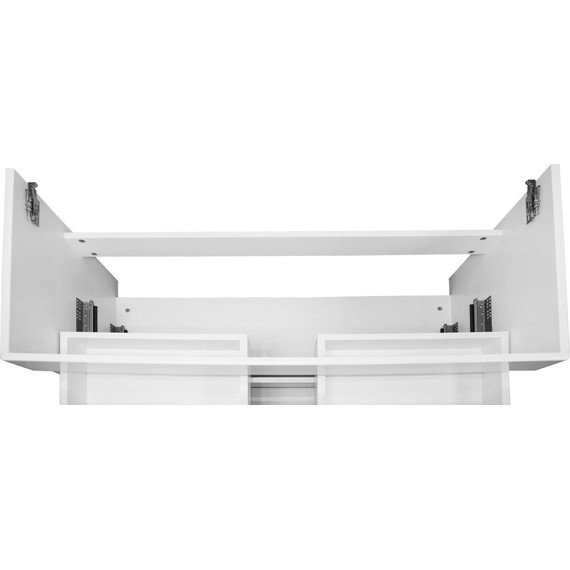 Тумба подвесная с раковиной Azario Эстима 100/2 100 см CS00094586, графит фото 6