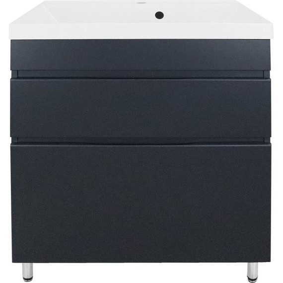 Тумба напольная с раковиной Azario Эстима 70/2Н 70 см CS00094595, графит фото 5
