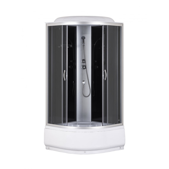 Душевая кабина Taliente 90x90 см TA-9090G, хром/тонированное фото 