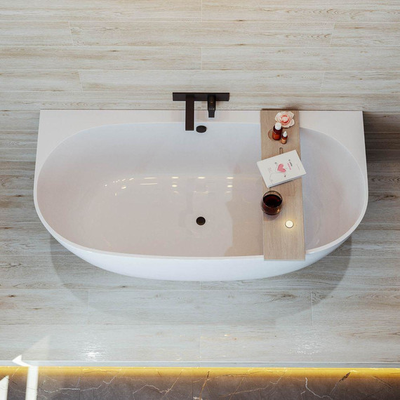 Ванна каменная Sole Teta ТМ 170x85 см фото 8