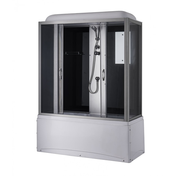 Душевая кабина Taliente 170x75 см TA-17075G, хром/тонированное фото 