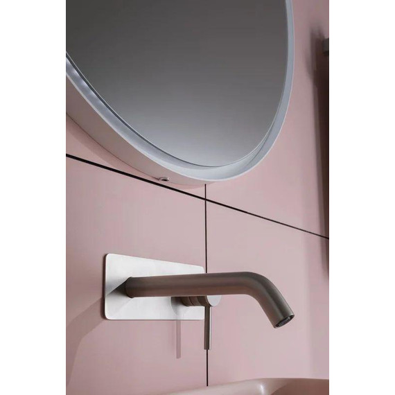 Смеситель для раковины настенный Allen Brau Priority 5.31003-BN (со скрытой частью) никель фото 4