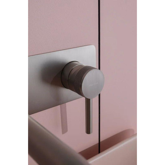 Смеситель для раковины настенный Allen Brau Priority 5.31003-BN (со скрытой частью) никель фото 5