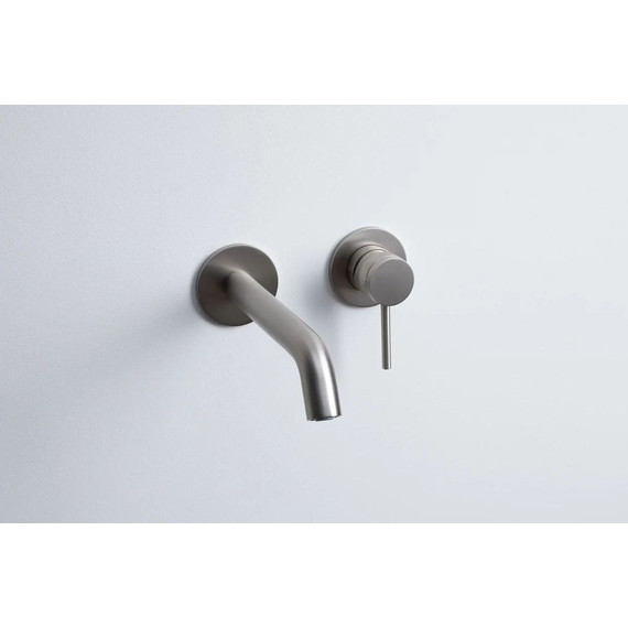 Смеситель для раковины настенный Allen Brau Priority 5.31030-BN (со скрытой частью) никель фото 3