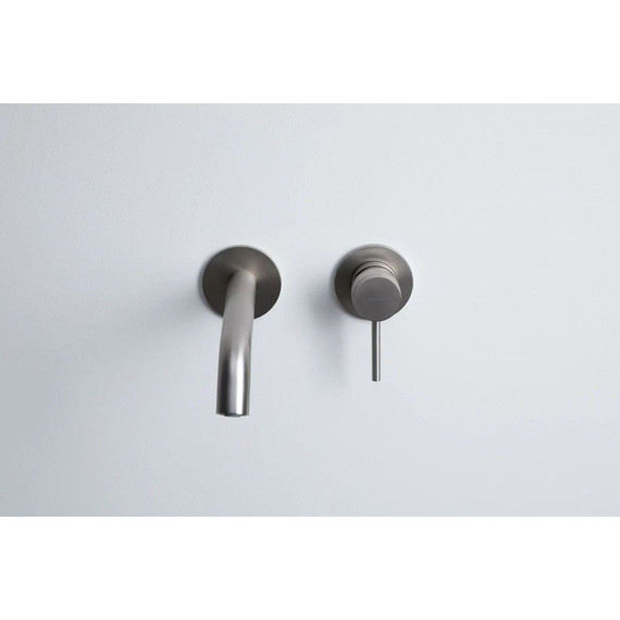 Смеситель для раковины настенный Allen Brau Priority 5.31030-BN (со скрытой частью) никель фото 4