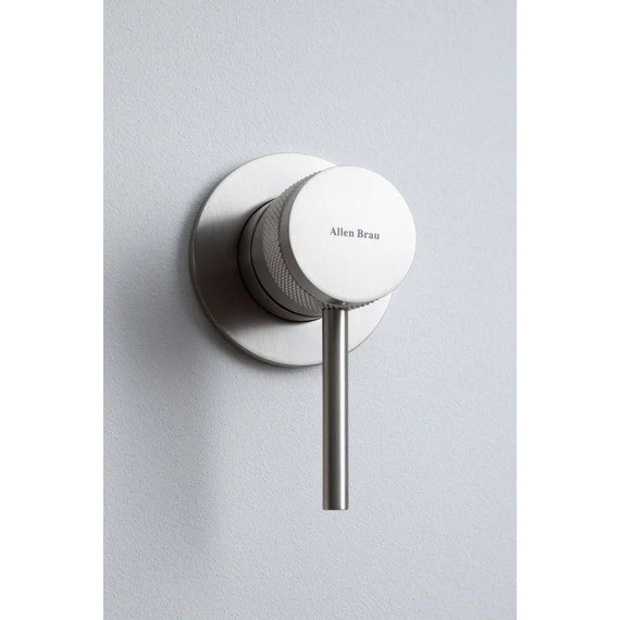 Смеситель для раковины настенный Allen Brau Priority 5.31030-BN (со скрытой частью) никель фото 6