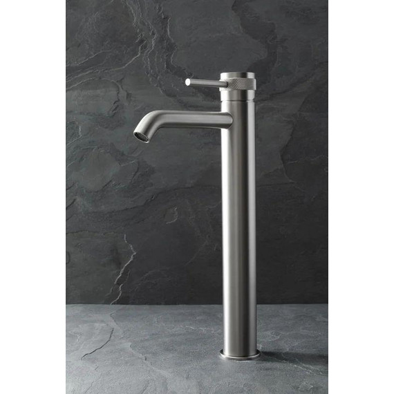 Смеситель для раковины высокий Allen Brau Priority 5.31A02-BN, никель фото 2