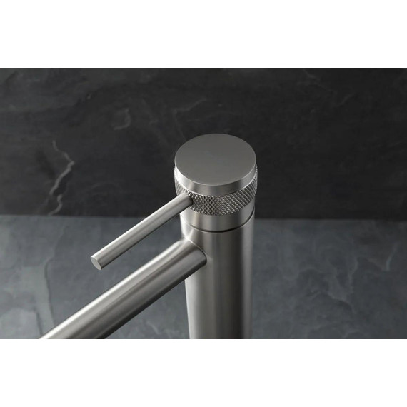 Смеситель для раковины высокий Allen Brau Priority 5.31A02-BN, никель фото 5