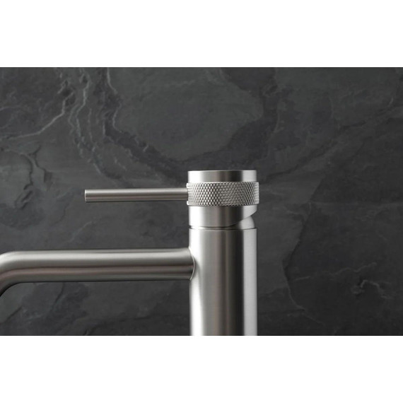 Смеситель для раковины высокий Allen Brau Priority 5.31A02-BN, никель фото 6