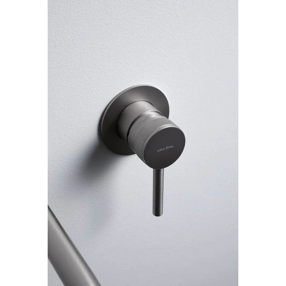 Смеситель для раковины настенный Allen Brau Priority 5.31A03-BN (со скрытой частью) никель фото 6