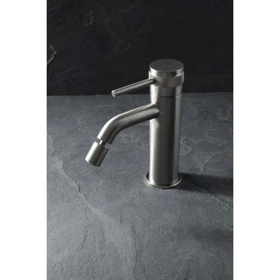 Смеситель для биде Allen Brau Priority 5.31A04-BN, никель - 4 Смеситель для биде Allen Brau Priority 5.31A04-BN, никель фото 4