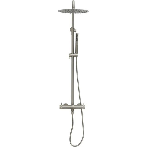 Душевая стойка Allen Brau Priority 5.31A10-BN, никель - 2 Душевая стойка Allen Brau Priority 5.31A10-BN, никель фото 2