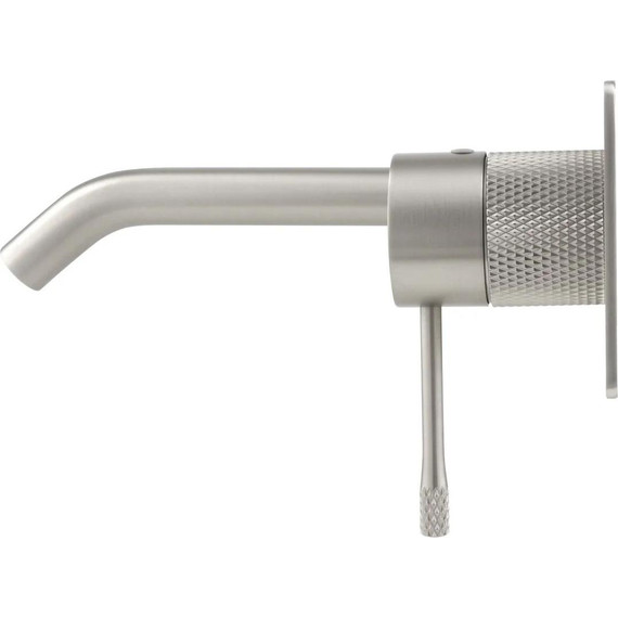 Смеситель для раковины настенный Allen Brau Priority 4.0 5.31D03-BN (со скрытой частью) никель фото 2