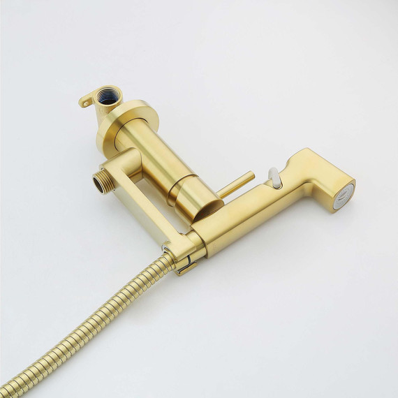 Набор для гигиенического Aquatek Ника AQ1819BG, золото фото 4