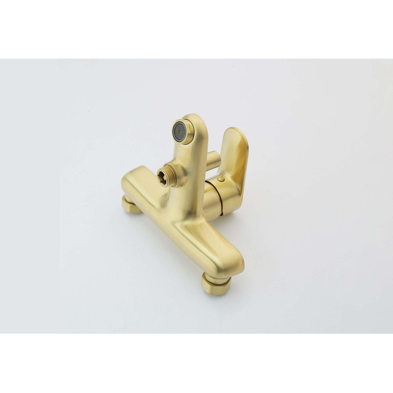 Смеситель для ванны Aquatek Ника AQ1840BG, золото фото 4