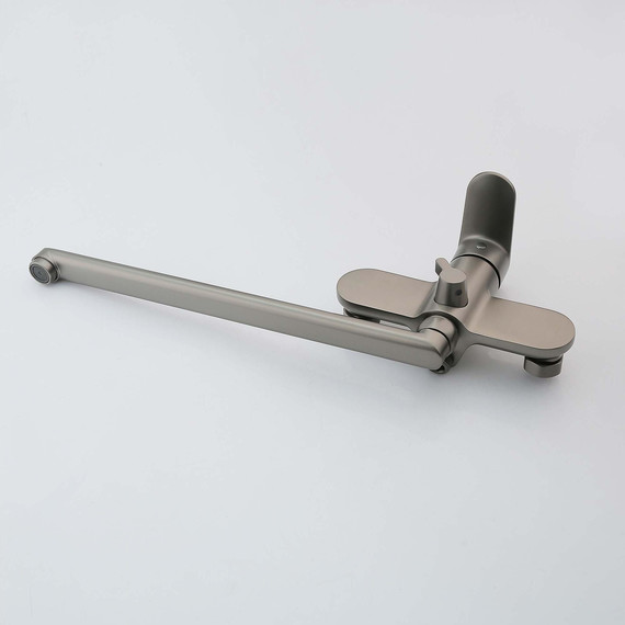 Смеситель для ванны Aquatek Ника AQ1842BGM, оружейная сталь фото 4