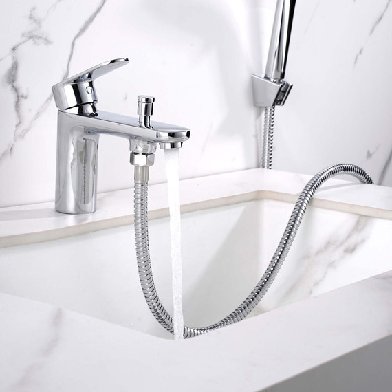 Смеситель для ванны Aquatek Ника AQ1844CR фото 4