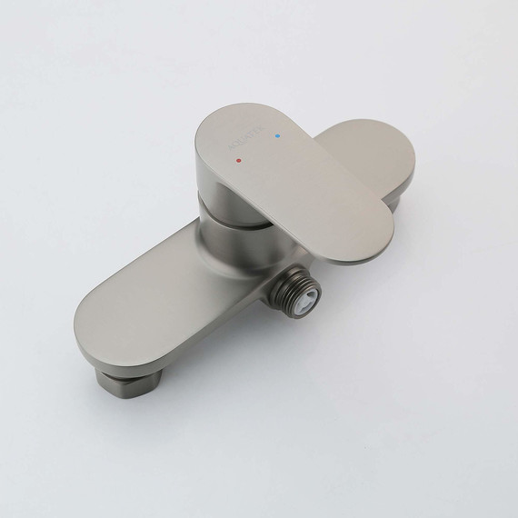 Смеситель для душа Aquatek Ника AQ1860BGM, оружейная сталь фото 4