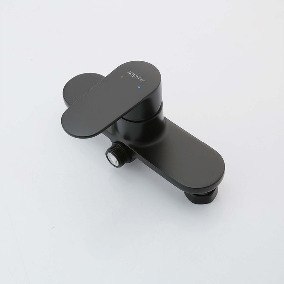 Смеситель для душа Aquatek Ника AQ1860MB, чёрный матовый фото 2